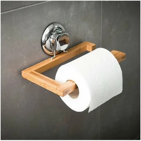 Compactor Bambusový držiak na toaletný papier/uteráky Bestlock SPA Bamboo