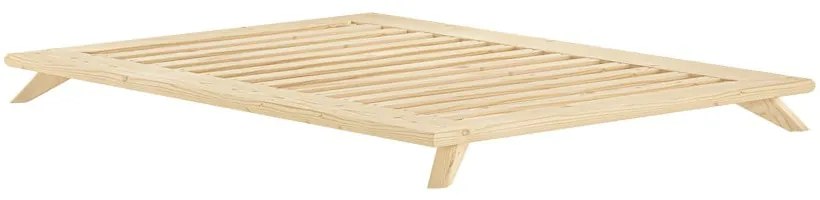 Dvojlôžková posteľ Karup Design Senza Bed Natural, 160 x 200 cm