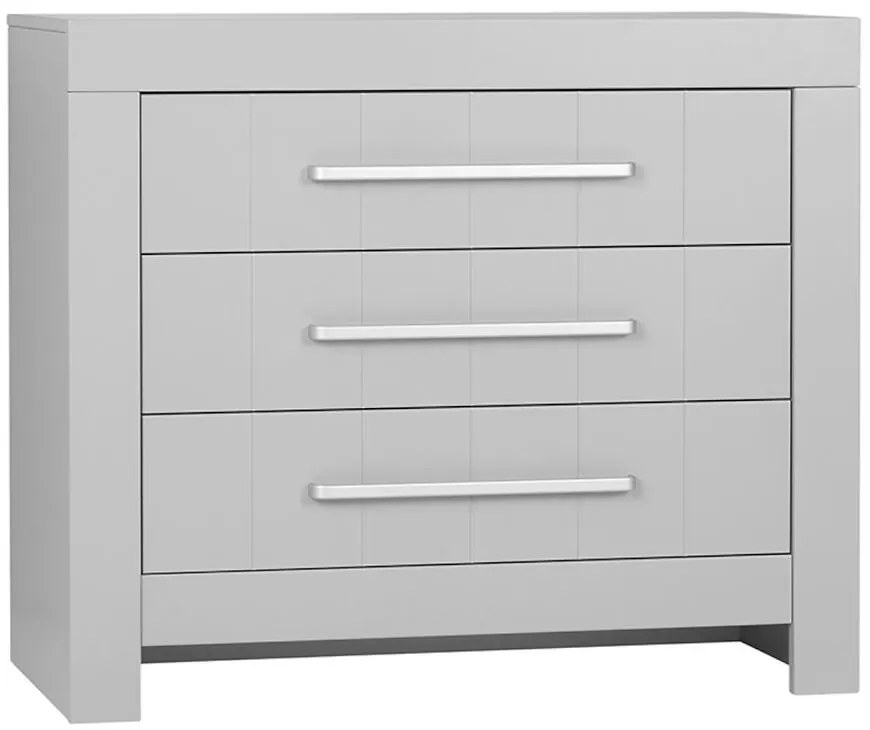 Komoda 3 zásuvková CALMO sivá