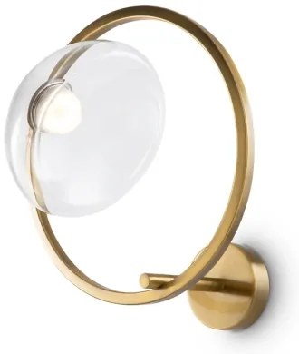 Maytoni MOD327WL-L5BS3K1 - LED Nástenné svietidlo LUNARE LED/5W/230V mosadz