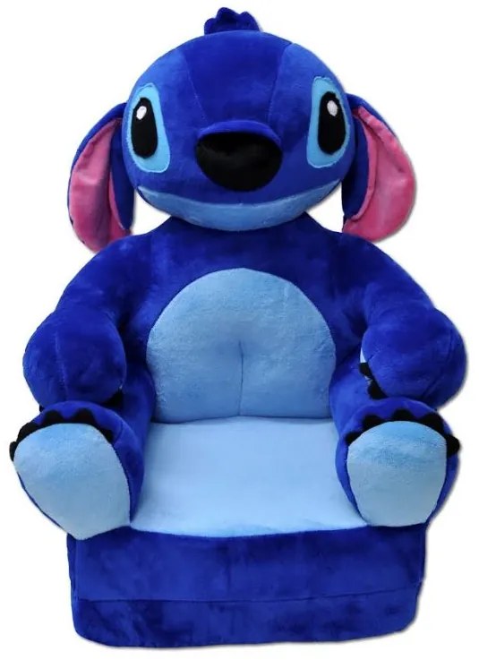 Detské plyšové rozkladacie kresielko LEO