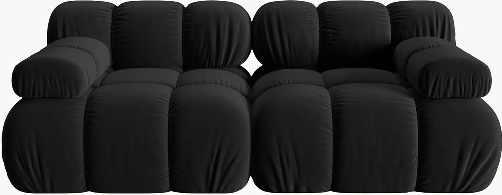 Modulárna zamatová pohovka Tropea (2-miestna), Š 188 cm