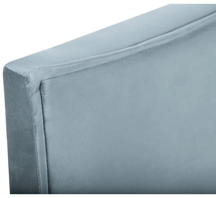 Svetlomodré čelo postele 180x120 cm Natalia – Milo Casa