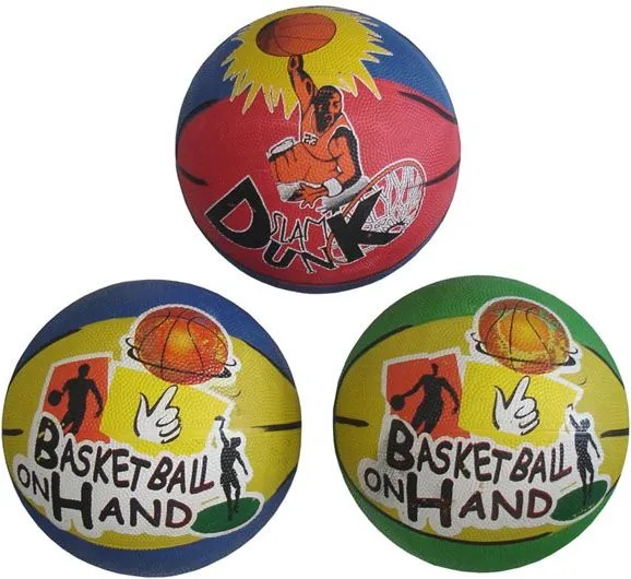 Basketbalová lopta s potlačou