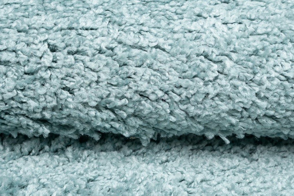 Dizajnový koberec TURQUOISE - SHAGGY ROZMERY: 140x200