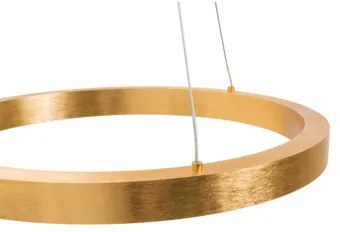 LED luster na lanku zlatá CARLO 60 cm