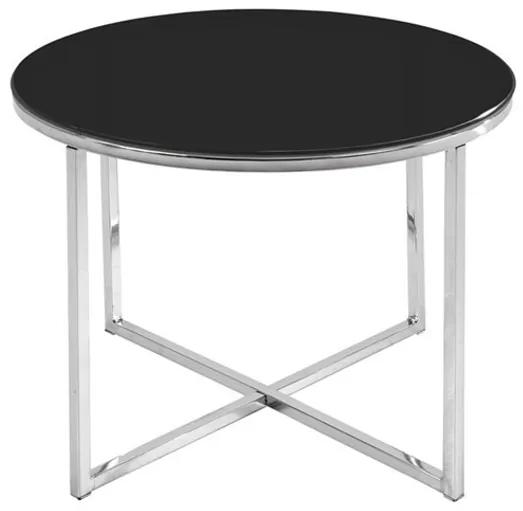 Cross R55 príručný stolík čierna/chróm