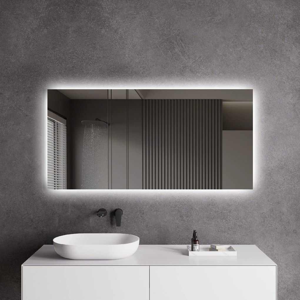 CERANO - Kúpeľňové LED zrkadlo Fiore - 50x70 cm, CER-CER-476711