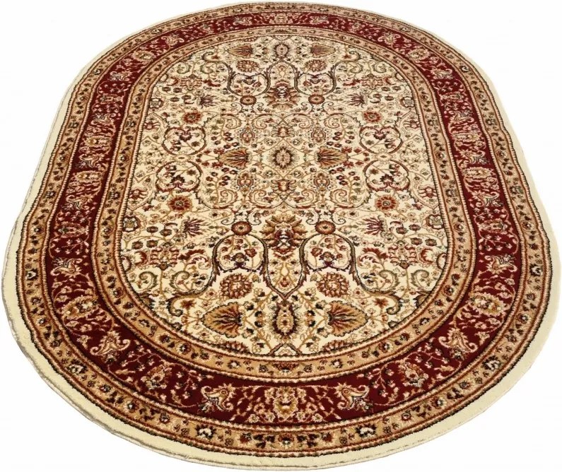 DC Koberec Orient ovál 007 krémová Rozmer: 60×100 cm