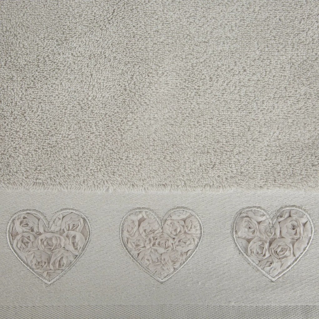FROTÉ UTERÁK SADA 6KS KAMILA (02) 50X90 CM STRIEBORNÁ