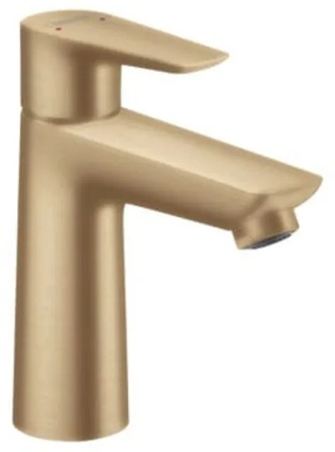 Umývadlová batéria Hansgrohe Talis E bez výpuste kartáčovaný bronz 71712140