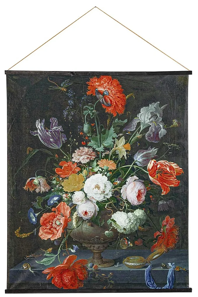 Kakemono Flowers 124x148cm