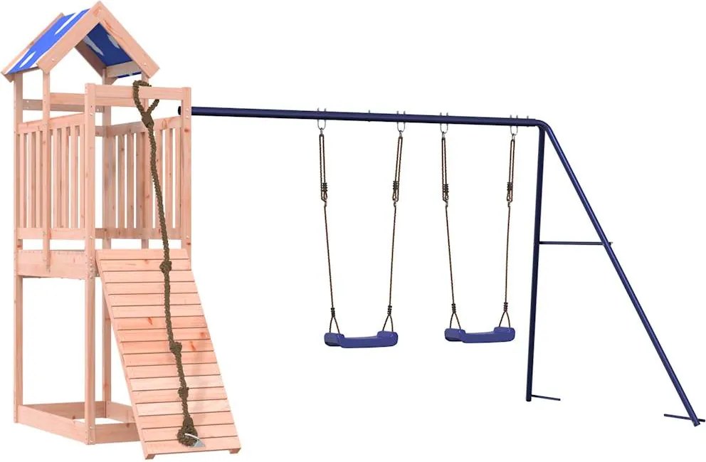 vidaXL Vonkajšia súprava na hranie drevo douglas