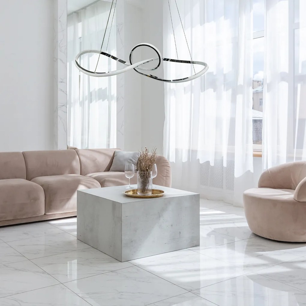Závesné LED svietidlo Marco, 1x LED 42w, 4000k, ch