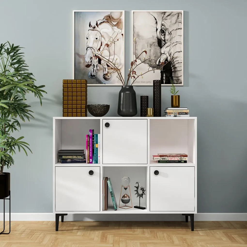 Komoda Parion 120 cm biela