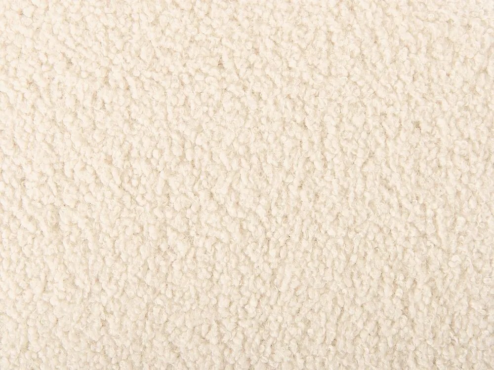 Taburetka boucle béžová TAKOMA Beliani