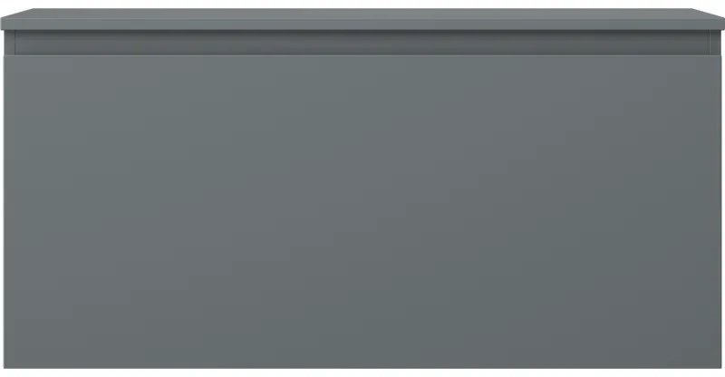 Mexen Orio, kúpeľňová skrinka 100 cm s hornou časťou, 1 zásuvka, grafitová matná, 91A10-10047-1-BFC66