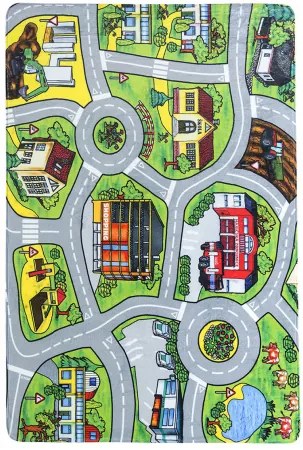 Koberce Breno Kusový koberec Cesty, viacfarebná,110 x 160 cm