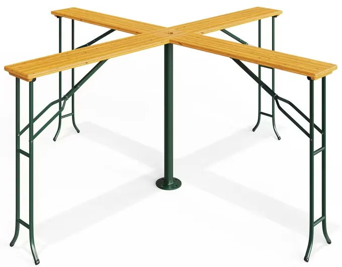 InternetovaZahrada Barový stôl Quattro - 241x241x104 cm