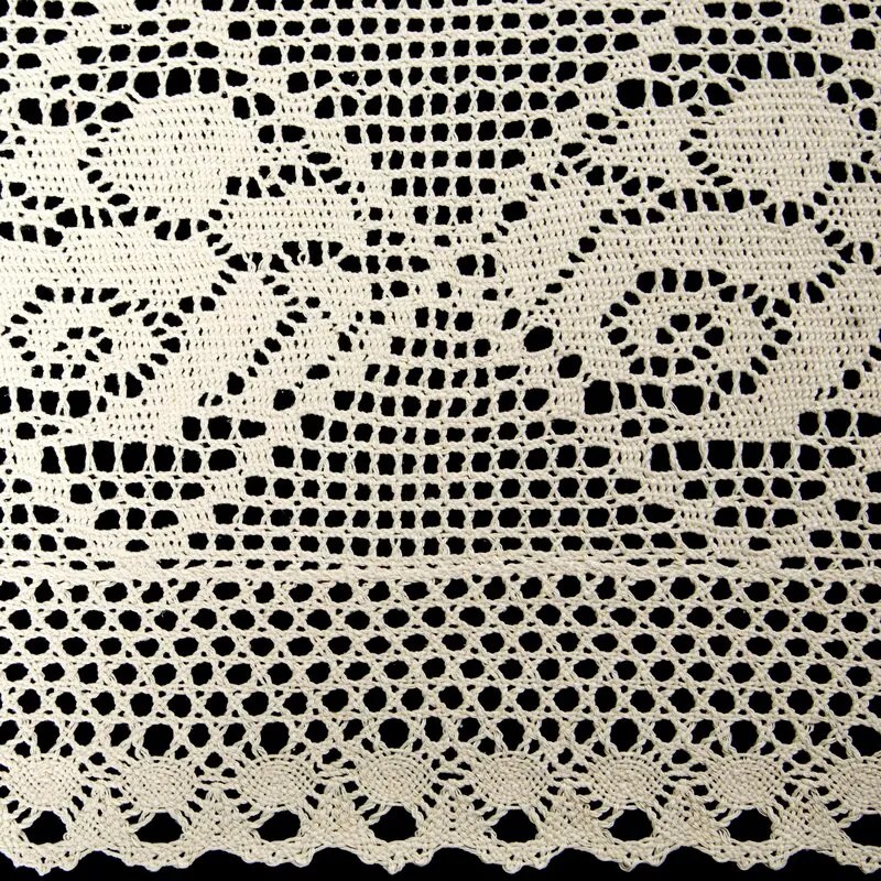 Dekorstudio Béžový čipkovaný obrus ROSALY 85x85cm