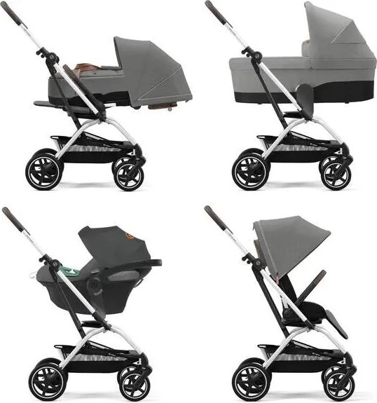 Cybex športový kočík Eezy S Twist+ 2 SILVER lava grey
