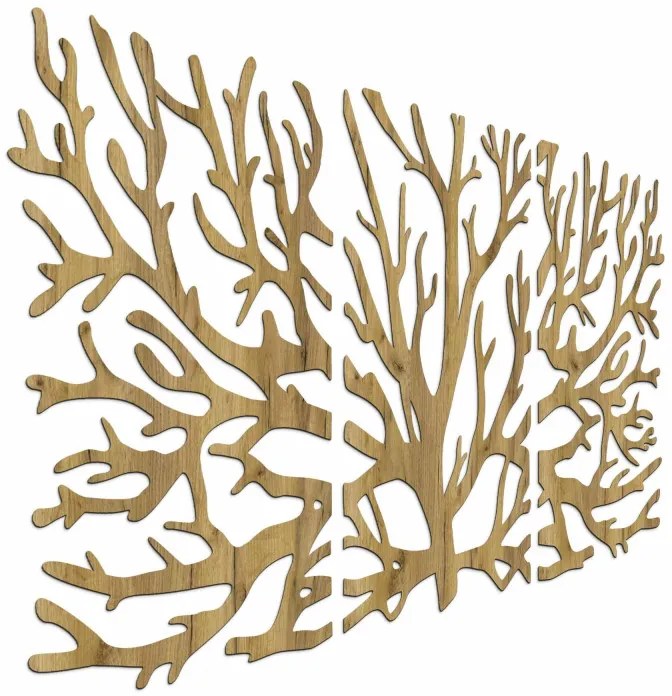 Trojdielny obraz na stenu konáre | SENTOP FB-HDF0502