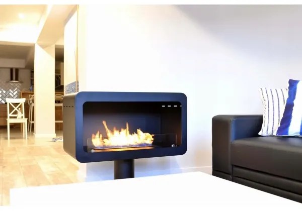 InFire - BIO krb 82,5x74,3 cm čierna