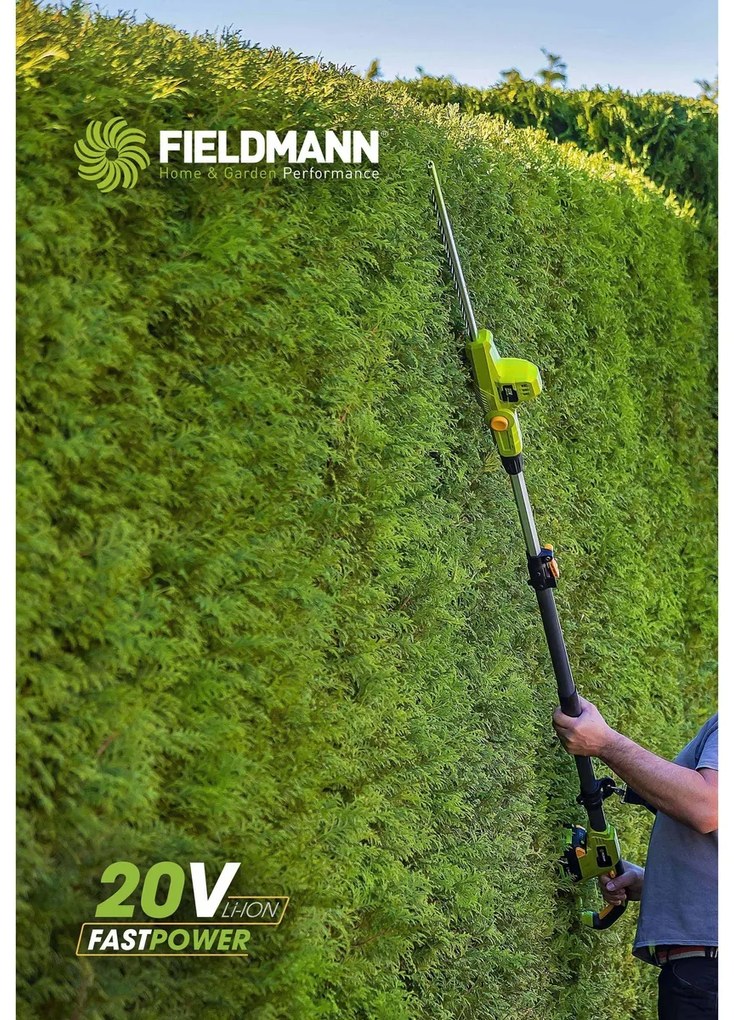 Fieldmann FZN 70405-0 20 V teleskopické plotové nožnice