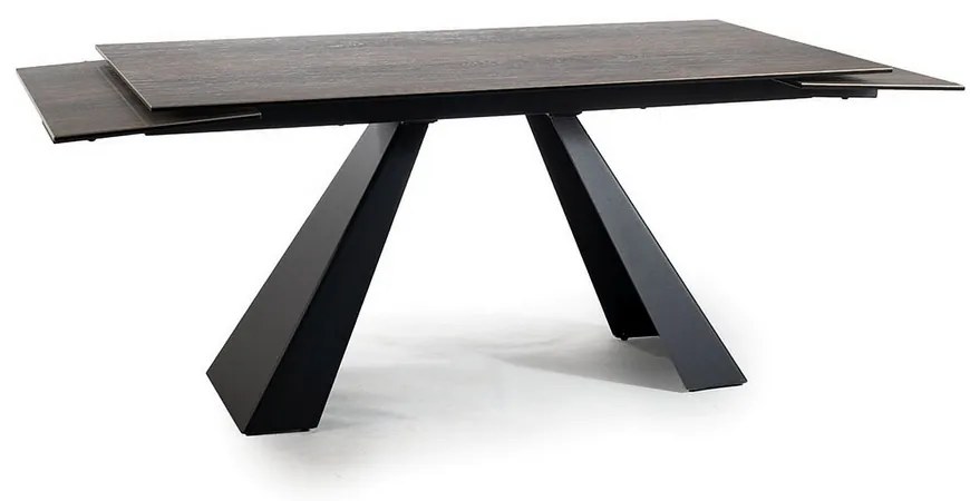 Jedálenský stôl Salvadore 180 x 90 cm, tmavo hnedá
