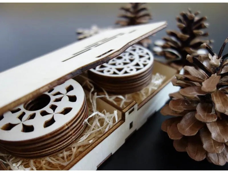 Ozdoby z dreva a plastu, Vianočné a Veľkonočné ozdoby, drevené doplnky PR0043-Christmas decorations