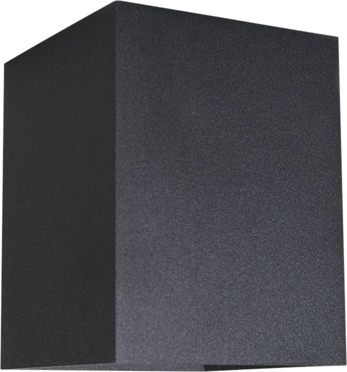 Inteligentný reflektor čierny nastaviteľný vrátane WiFi GU10 - Quadro Up