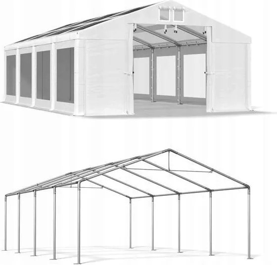 Záhradný stan 5x8 Stanová hala Garáž Das 580 S