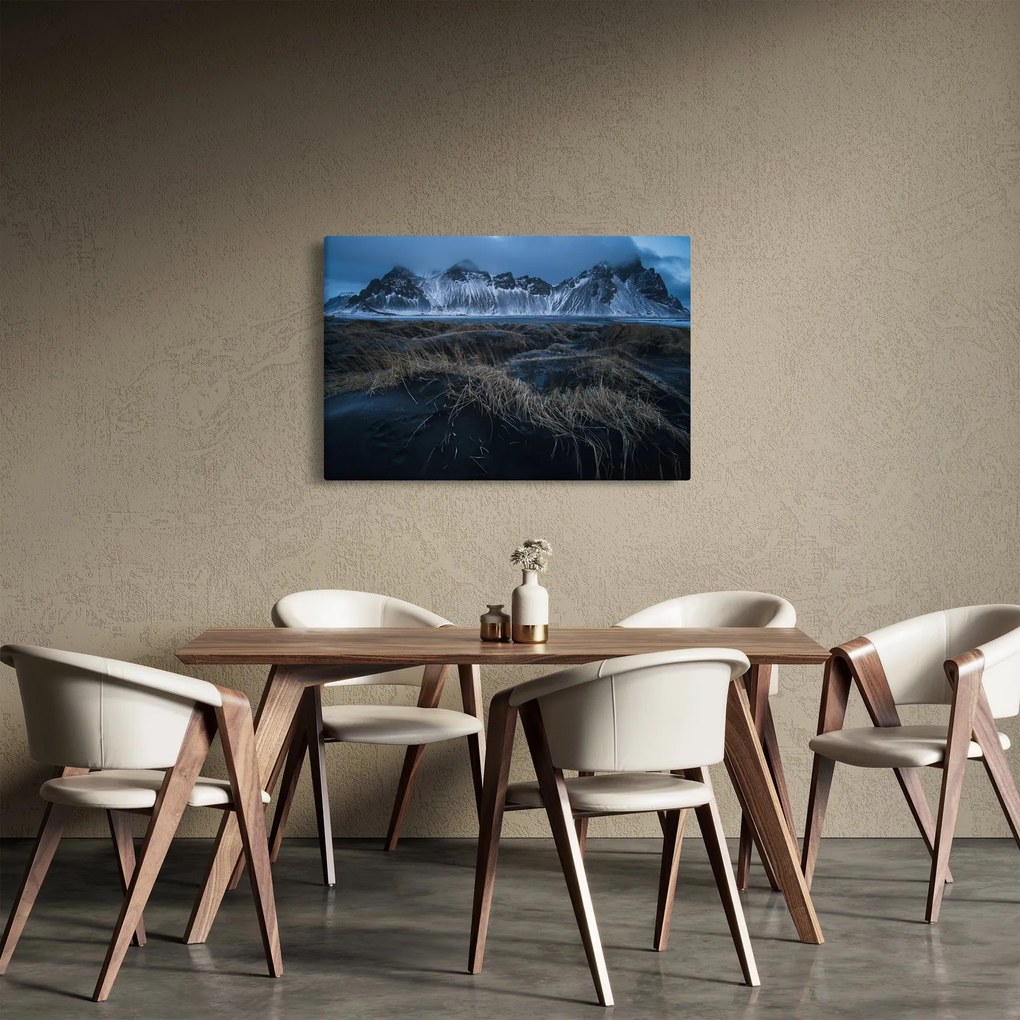 Obraz výhľadu na Islandskej vrcholky (90x60 cm)