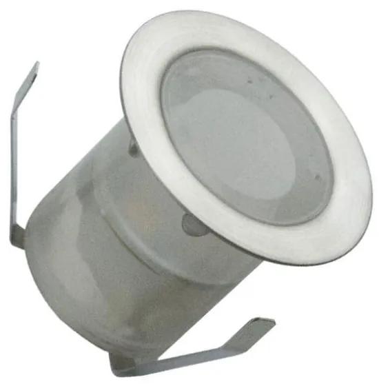 LED vonkajšie zápustné svietidlo NEDES 1, 0,6W, 40lm, okrúhle, teplá biela