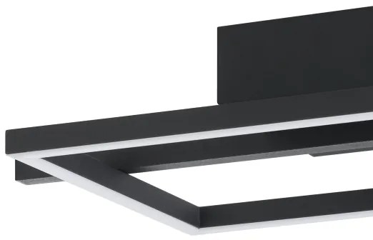 Eglo 901115 - LED Stmievateľné stropné svietidlo AMANDOLO LED/17W/230V čierna + DO