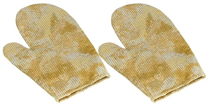Bellatex Kuchynská chňapka Hadia koža hnedá, 28 x 18 cm, 2 ks