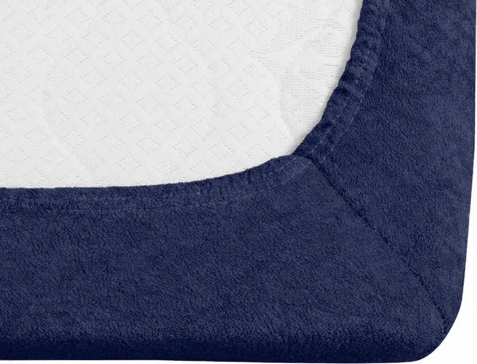 Froté plachta EXCLUSIVE námornícka modrá 90 x 200 cm