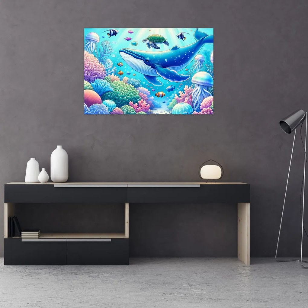 Obraz – Podvodný svet (90x60 cm)