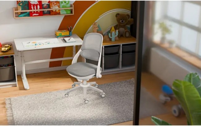 Detská otočná stolička Mark Adler Junior 4.7 Grey