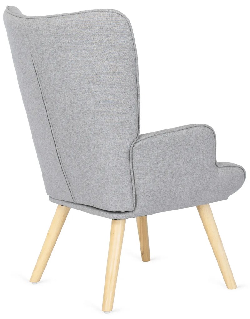 PROXIMA.store - Moderné kreslo LOZANO 2 FARBA: sivá