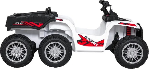 Elektrická štvorkolka Quad Sport TX 4 × 4 biela
