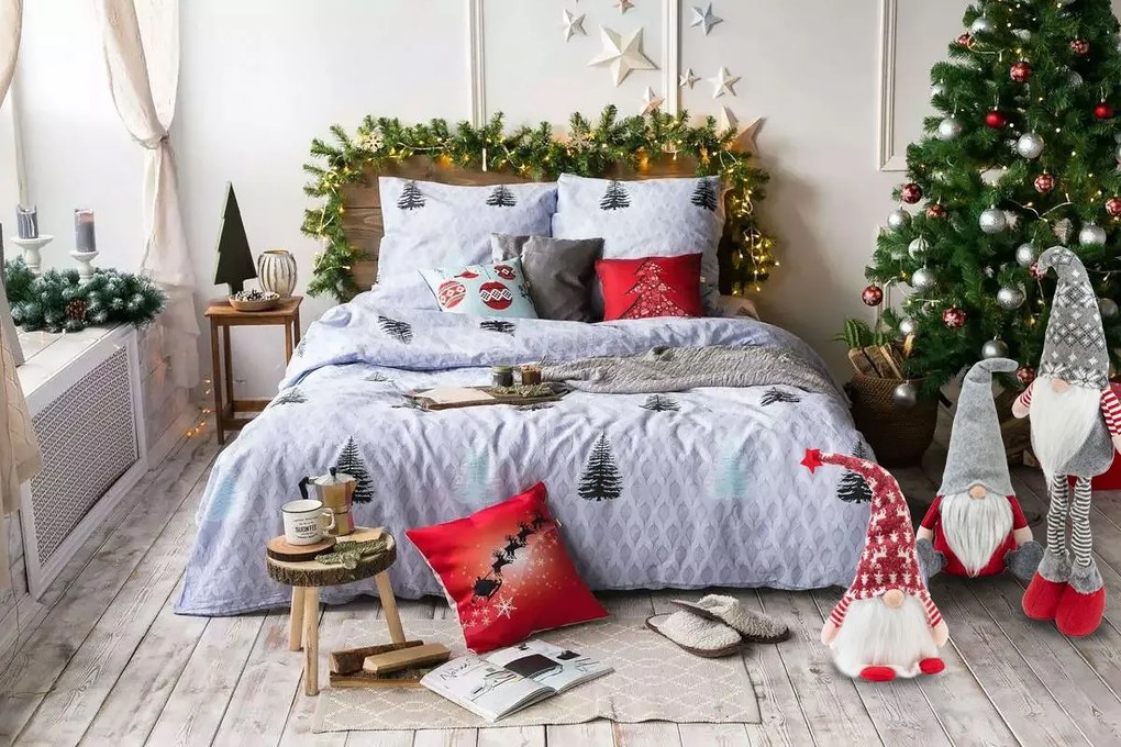 Tutumi Tutumi, vianočný trpaslík 42cm 22607, červená-biela, CHR-09910
