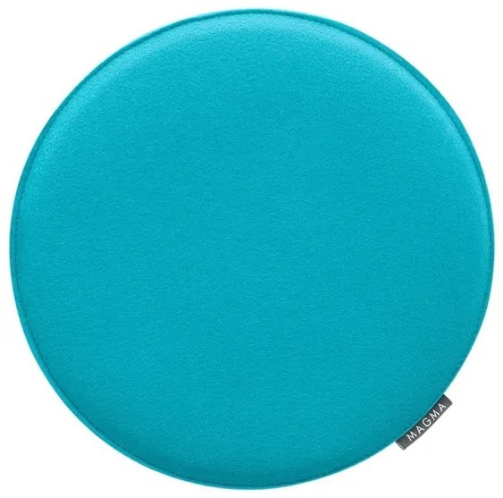 Magma Podložka na sedenie Avaro, 4 kusy (okrúhly tvar, petrolejová) (100247989)