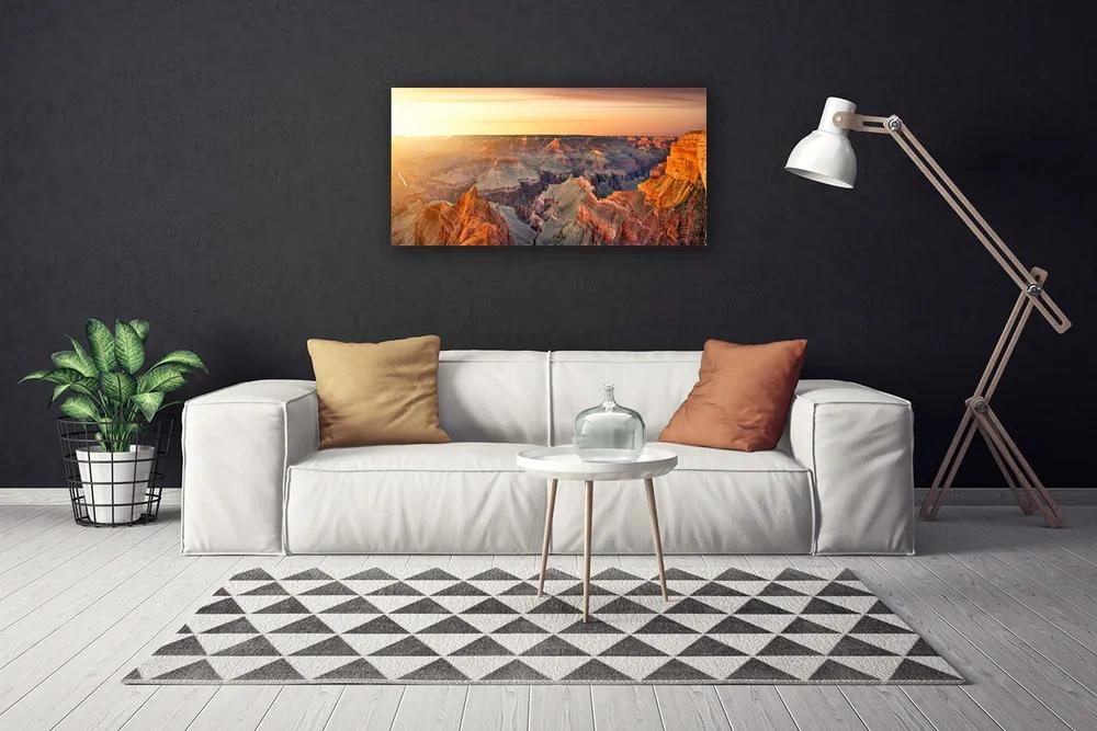 Obraz na plátne Hory príroda 125x50 cm