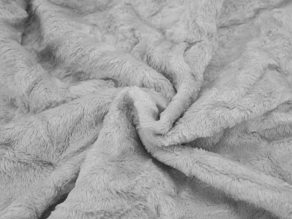 Plyšový MEDVEDÍK BOB s detskou dekou vo vnútri modrý