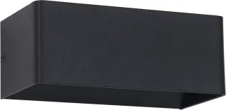 Brilagi - LED vonkajšie nástenné svietidlo DONNANI LED/7W/230V 20 cm čierne IP44