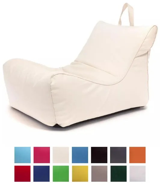 INTERMEDIC SK Sedací vak Flavio – viac farieb (67×130×67 cm) Farba: M6 - sv. modrá