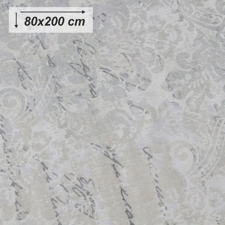 Koberec Balin 80x200 cm - béžová / vzor