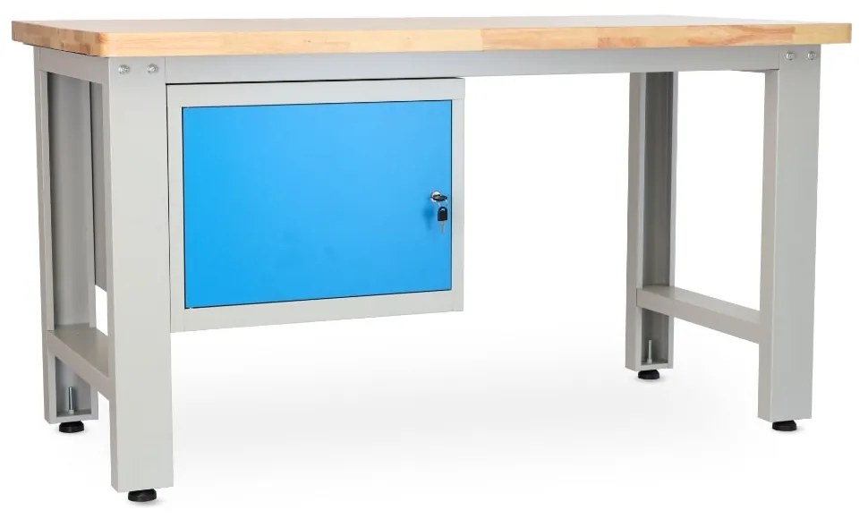 Dielenský stôl Solid OAK-10, 150 cm, závesný box, dub