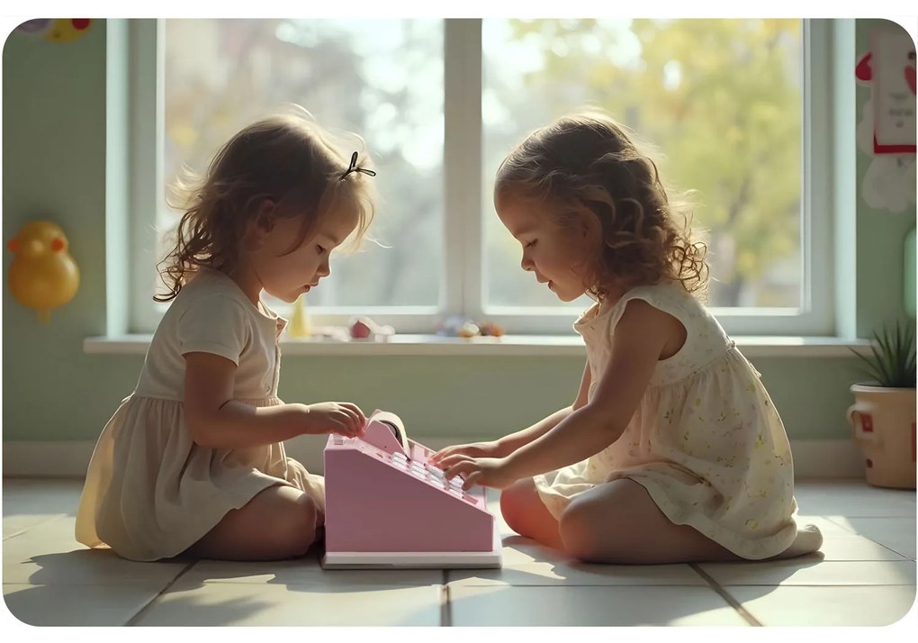 Drevená hračka pokladňa RK-868 Ricokids